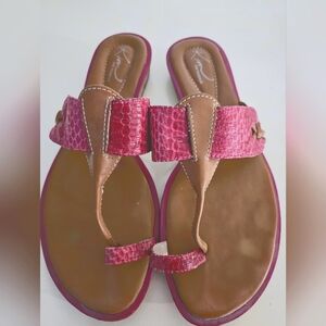 Kim Rogers size 7 1/2 M pink sandals